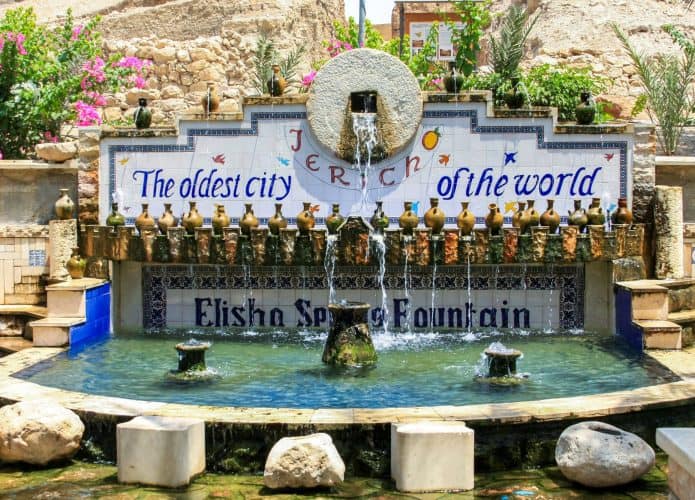 Parte de Jericó, na Palestina
