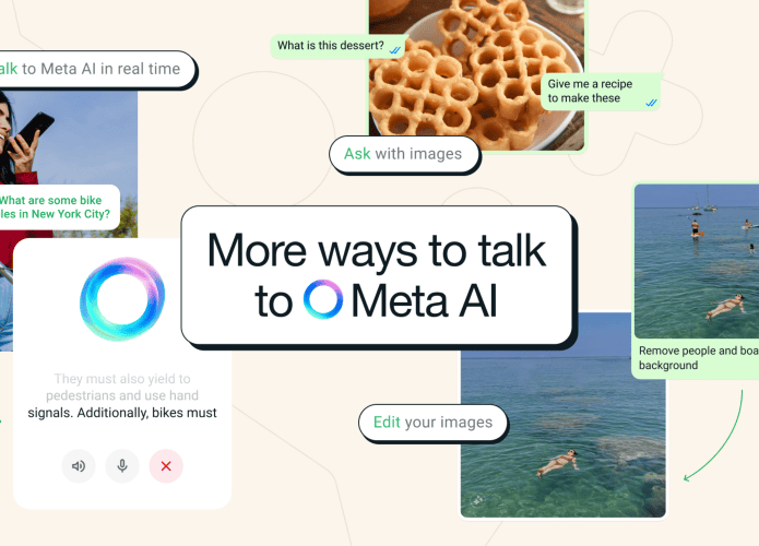 Imagem de divulgação da nova IA do Whatsapp