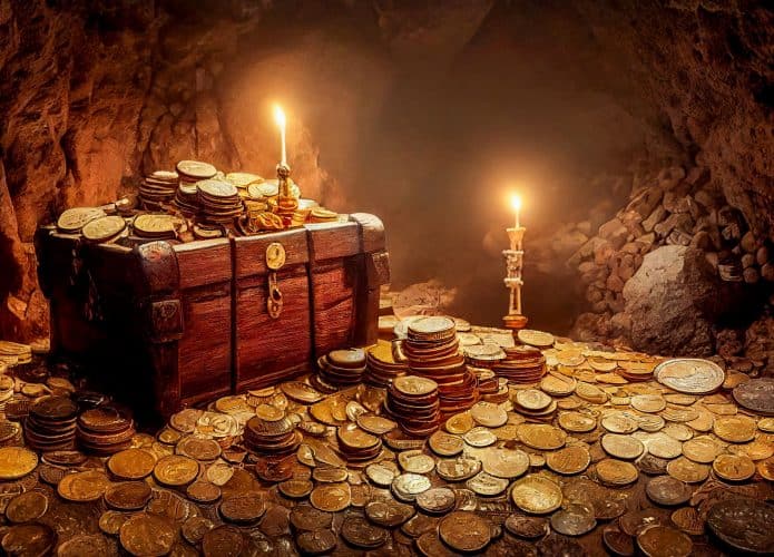 moedas de ouro