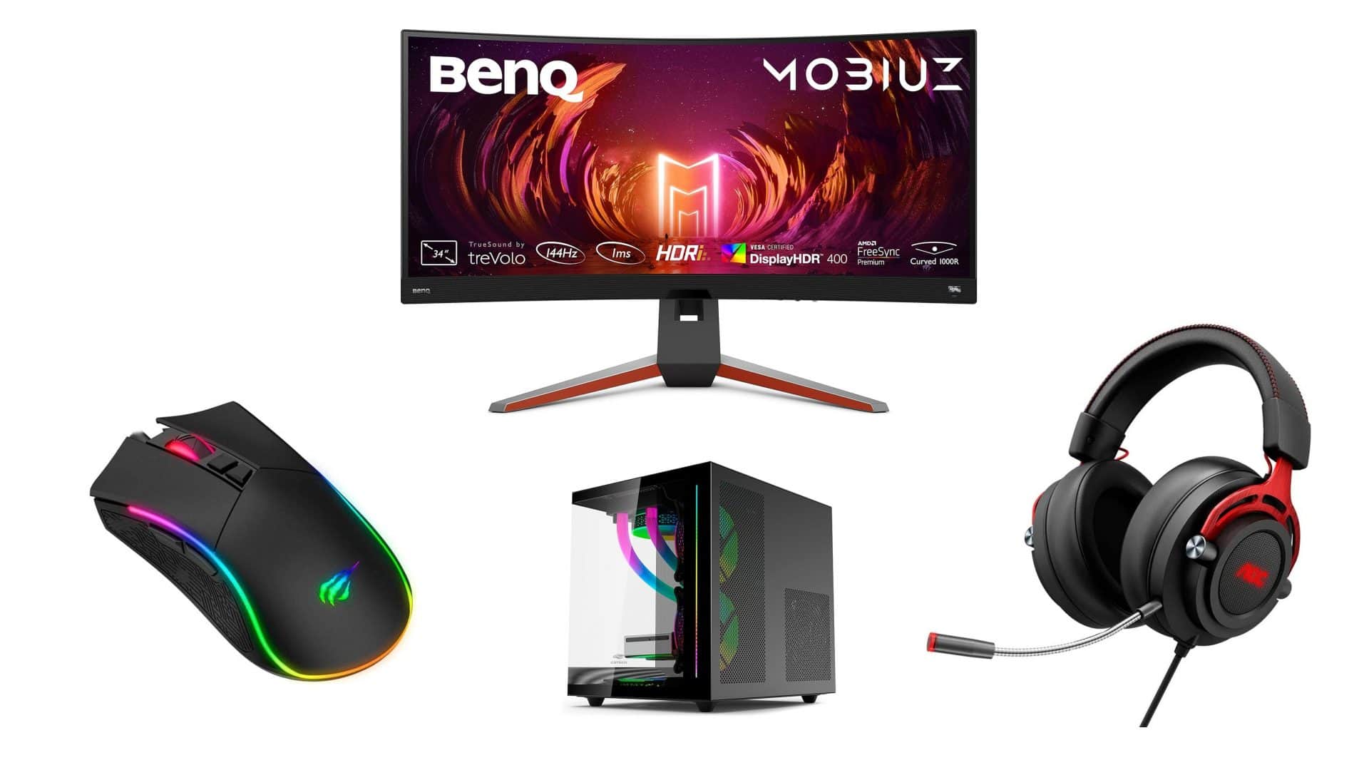 Itens gamer em oferta