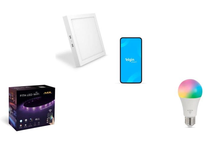 Luz smart em oferta