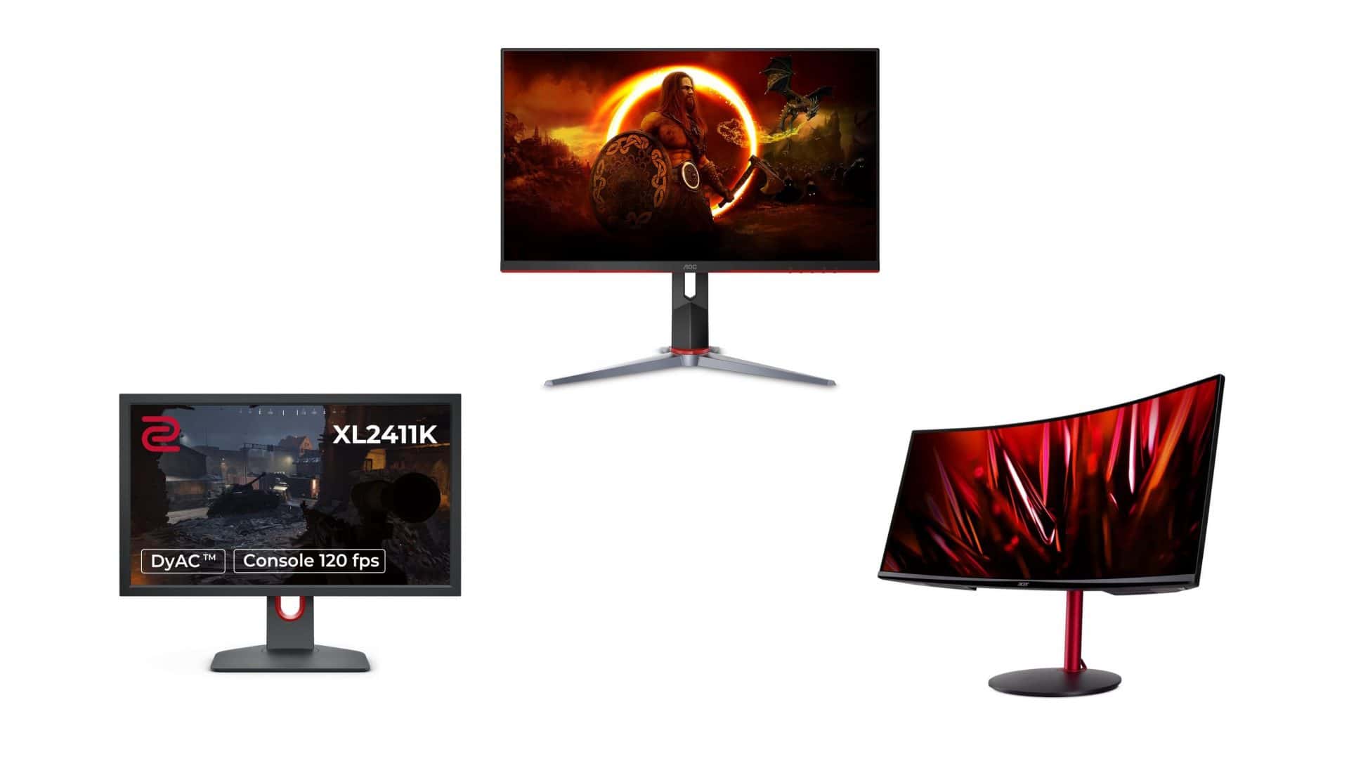 Monitores em oferta