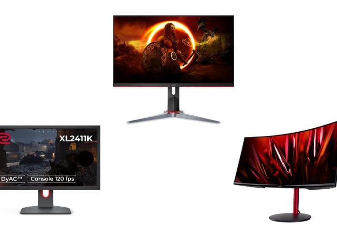 Monitores em oferta
