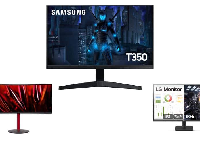 Monitores em oferta