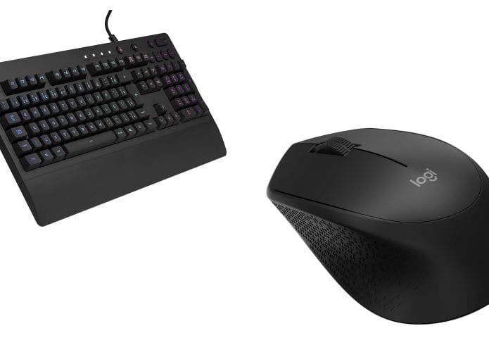 Teclados e mouses em oferta