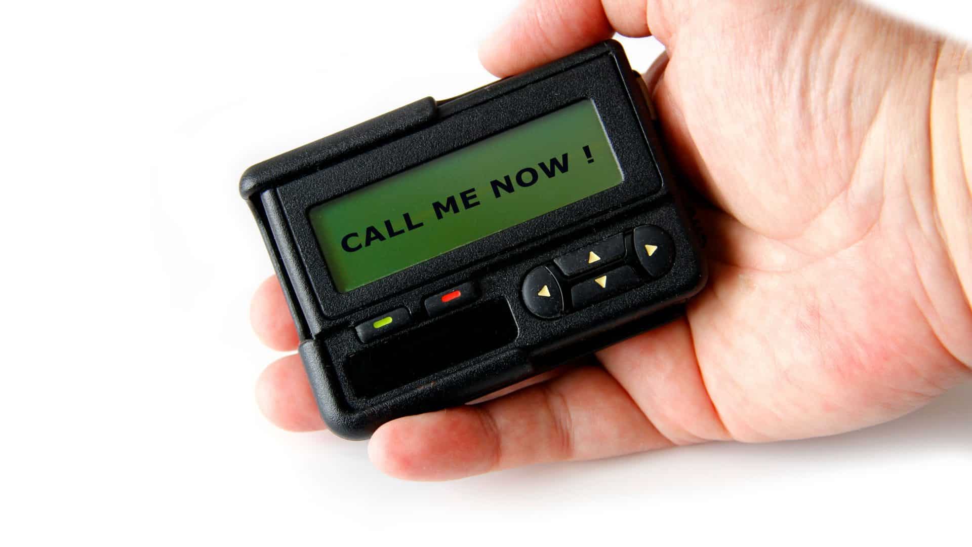 Imagem ilustrativa de pager