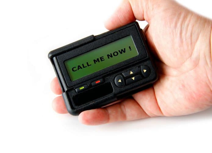 Imagem ilustrativa de pager