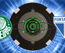 Escudos de Palmeiras e Fortaleza