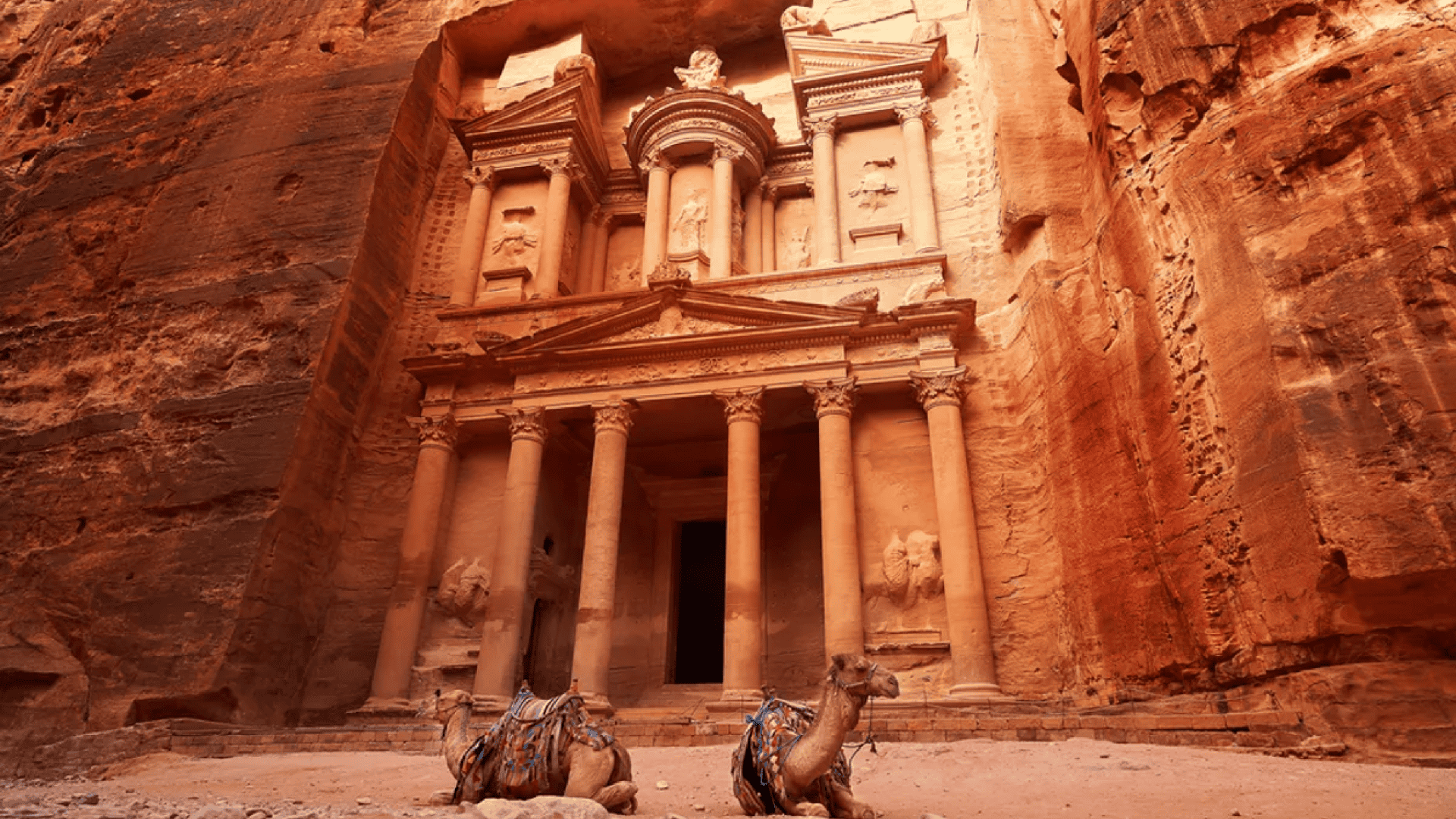 Imagem da fachada de Al Khazneh