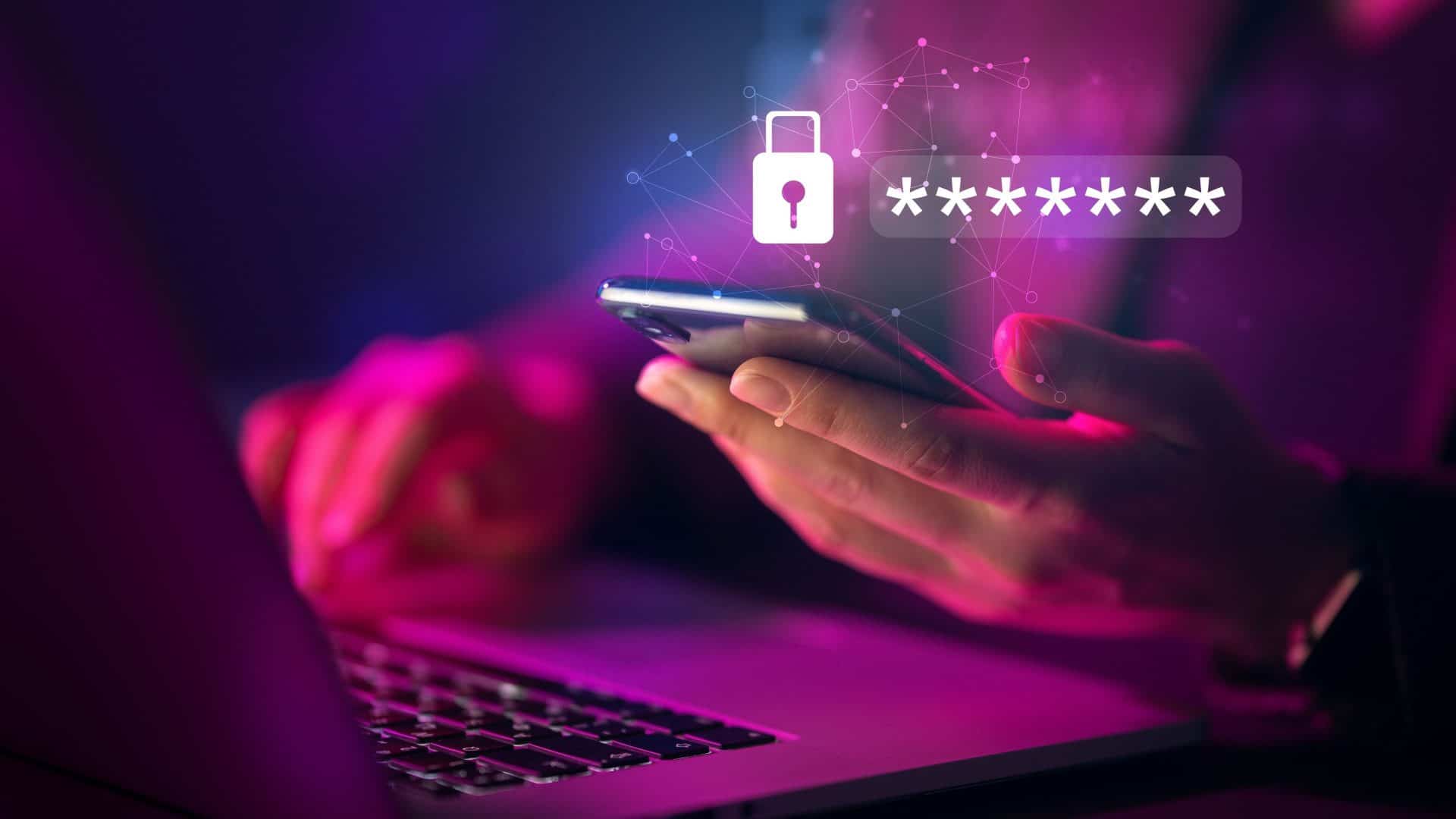 Imagem sobre segurança de senha online