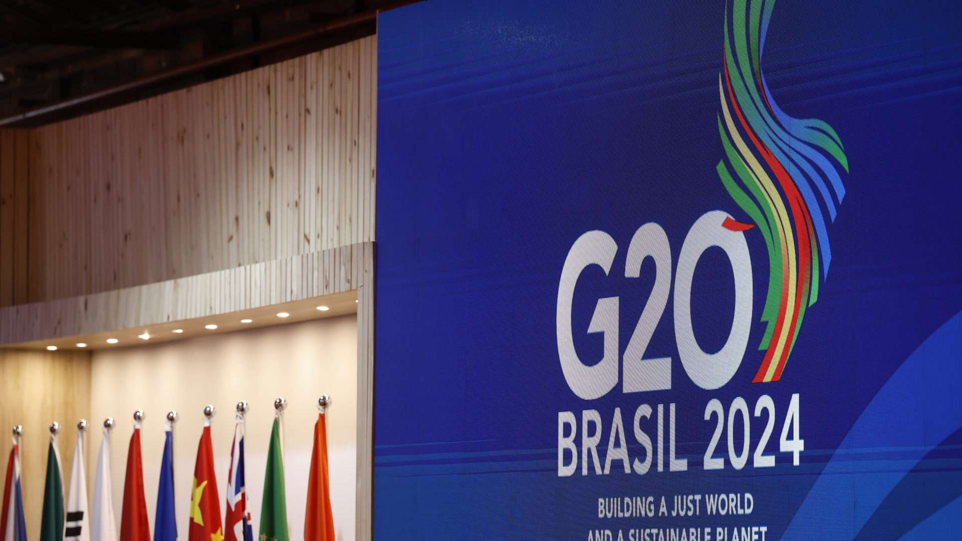 Placa do G20 Brasil