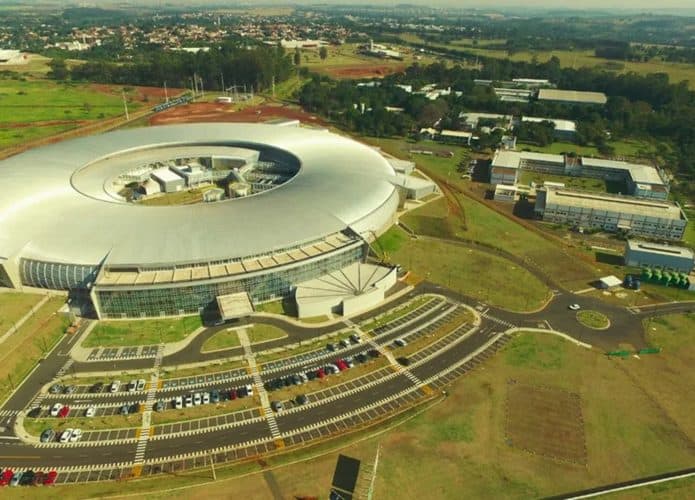 Visão aérea do superlaboratório