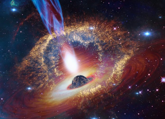 vento-galactico-quasar-buraco-negro-695x500