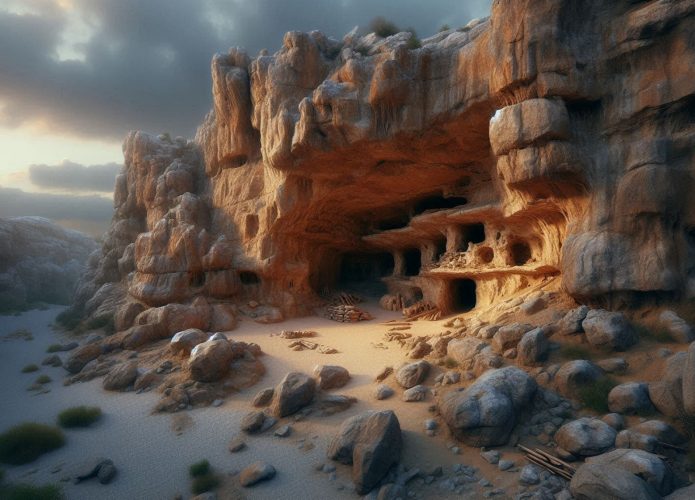 Caminho da evolução humana é revelado por abrigo de 150 mil anos