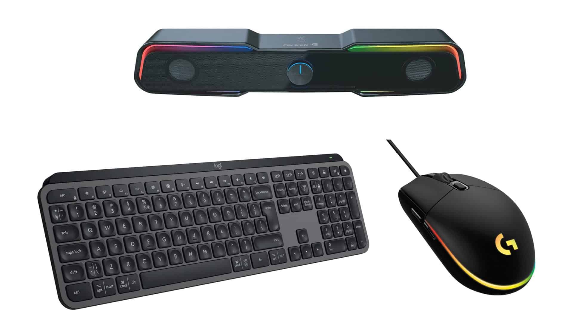 Montagem com acessórios para computador em promoção na Amazon
