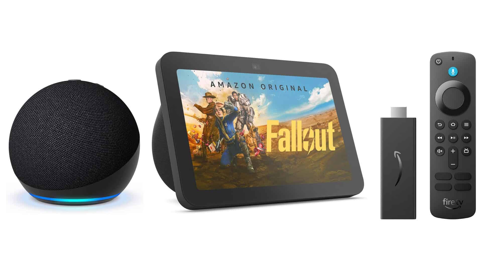 Montagem com dispositivos Amazon com oferta de Black Friday na Amazon