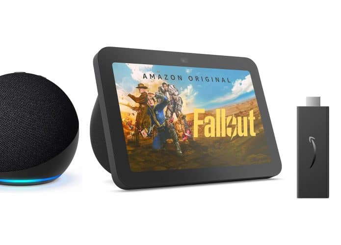 Montagem com dispositivos Amazon com oferta de Black Friday na Amazon