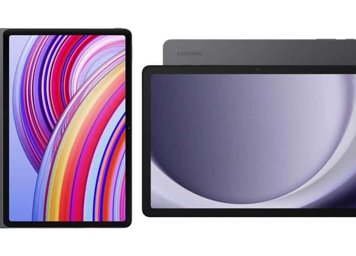 Montagem de tablets em promoção na Amazon