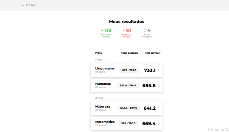 Enem 2024: veja como calcular sua nota antes do resultado oficial