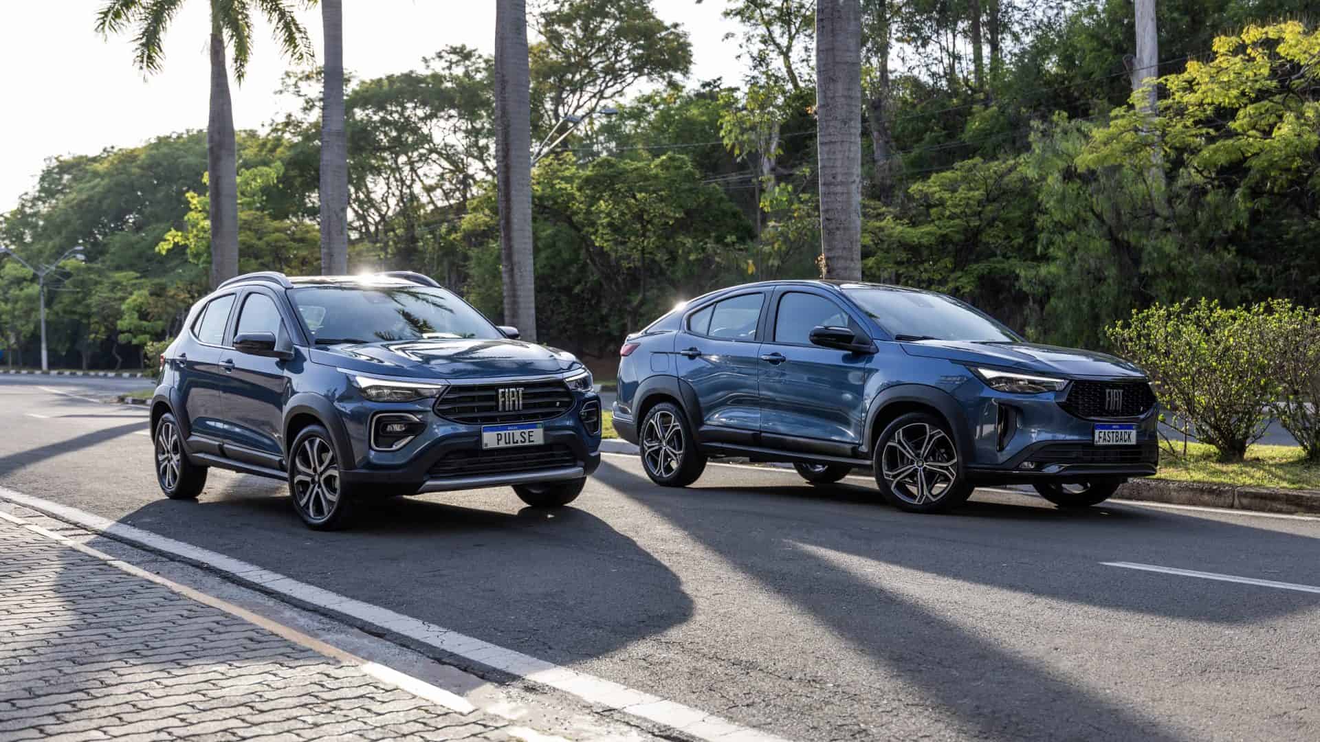 Fiat Pulse e Fastback híbridos