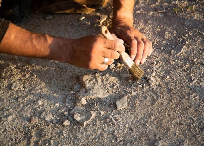 arqueologia escavação