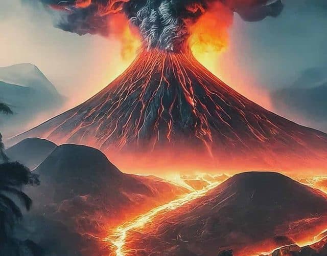 erupção