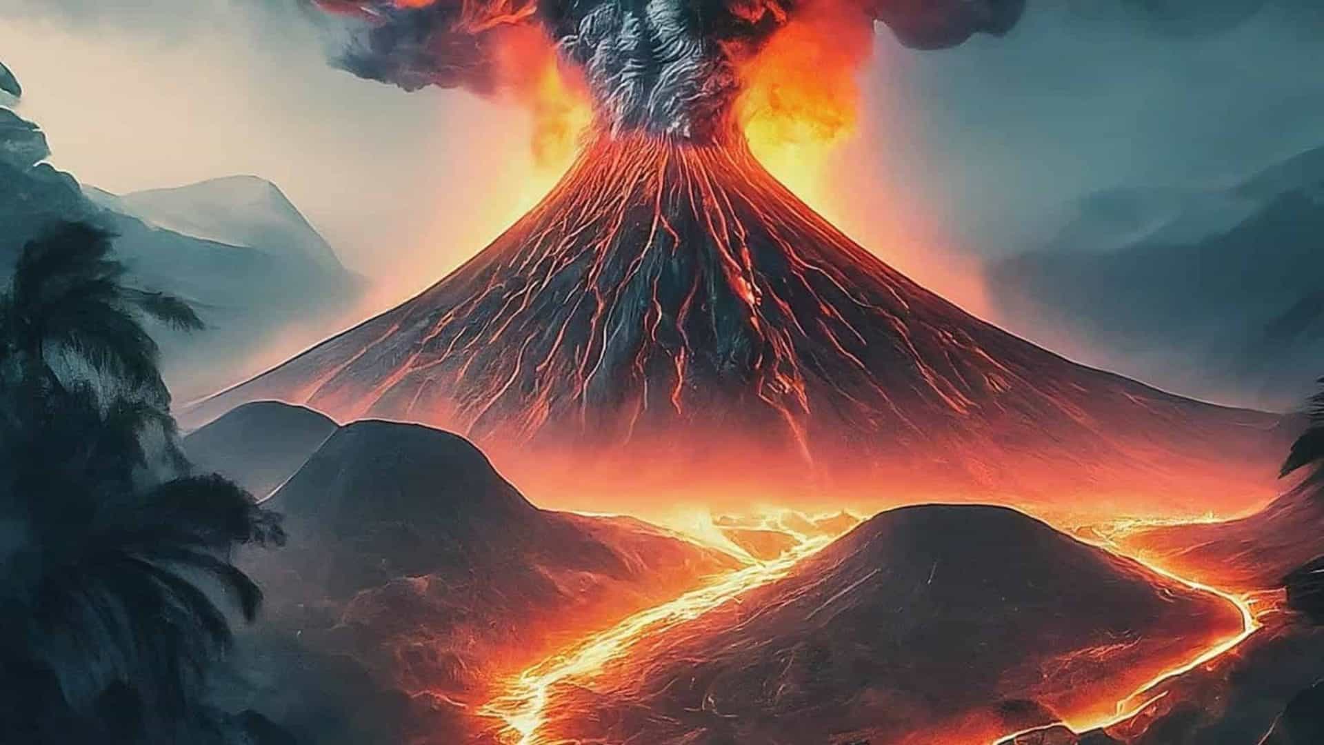 erupção