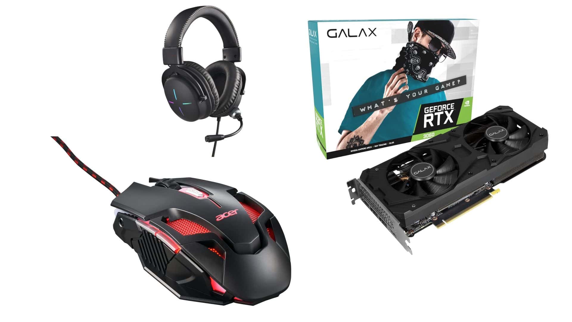 Itens gamer em oferta