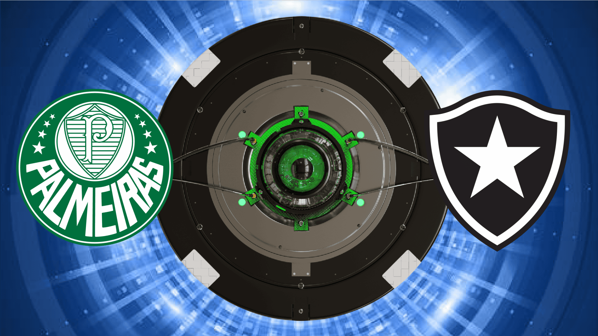 Escudos de Palmeiras x Botafogo