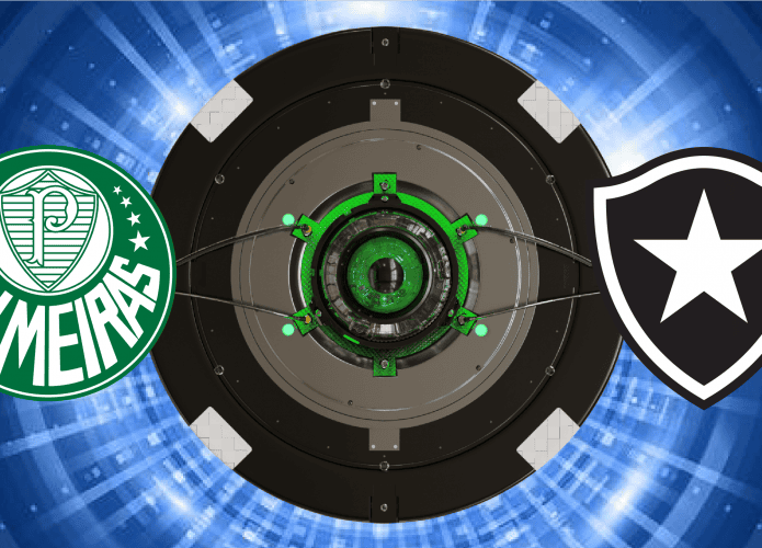 Escudos de Palmeiras x Botafogo