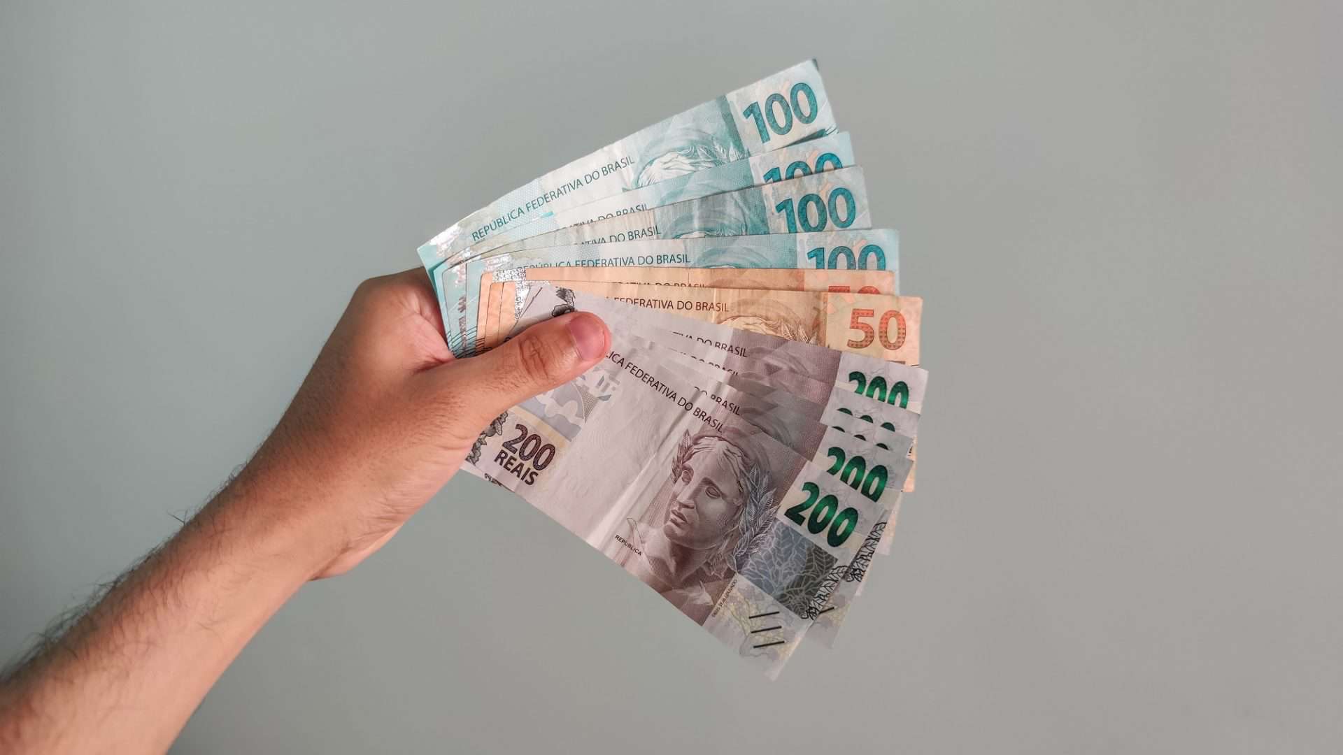 notas de reais