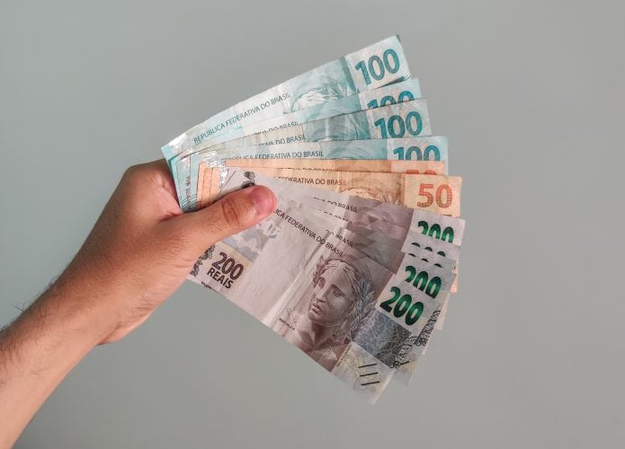 notas de reais