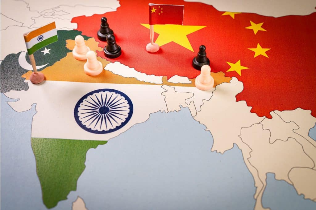 fronteira entre índia e china