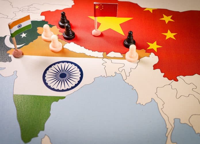 fronteira entre índia e china