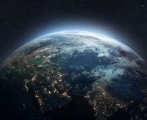 Terra vista do Espaço