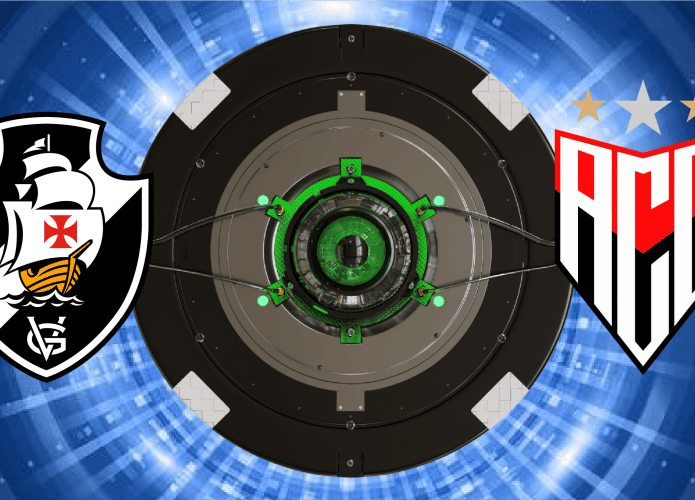 Escudos de Vasco e Atlético/GO