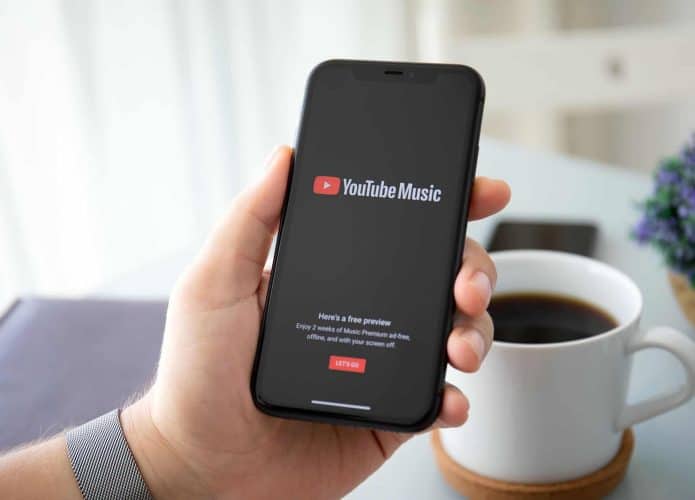 Imagem do aplicativo YouTube Music