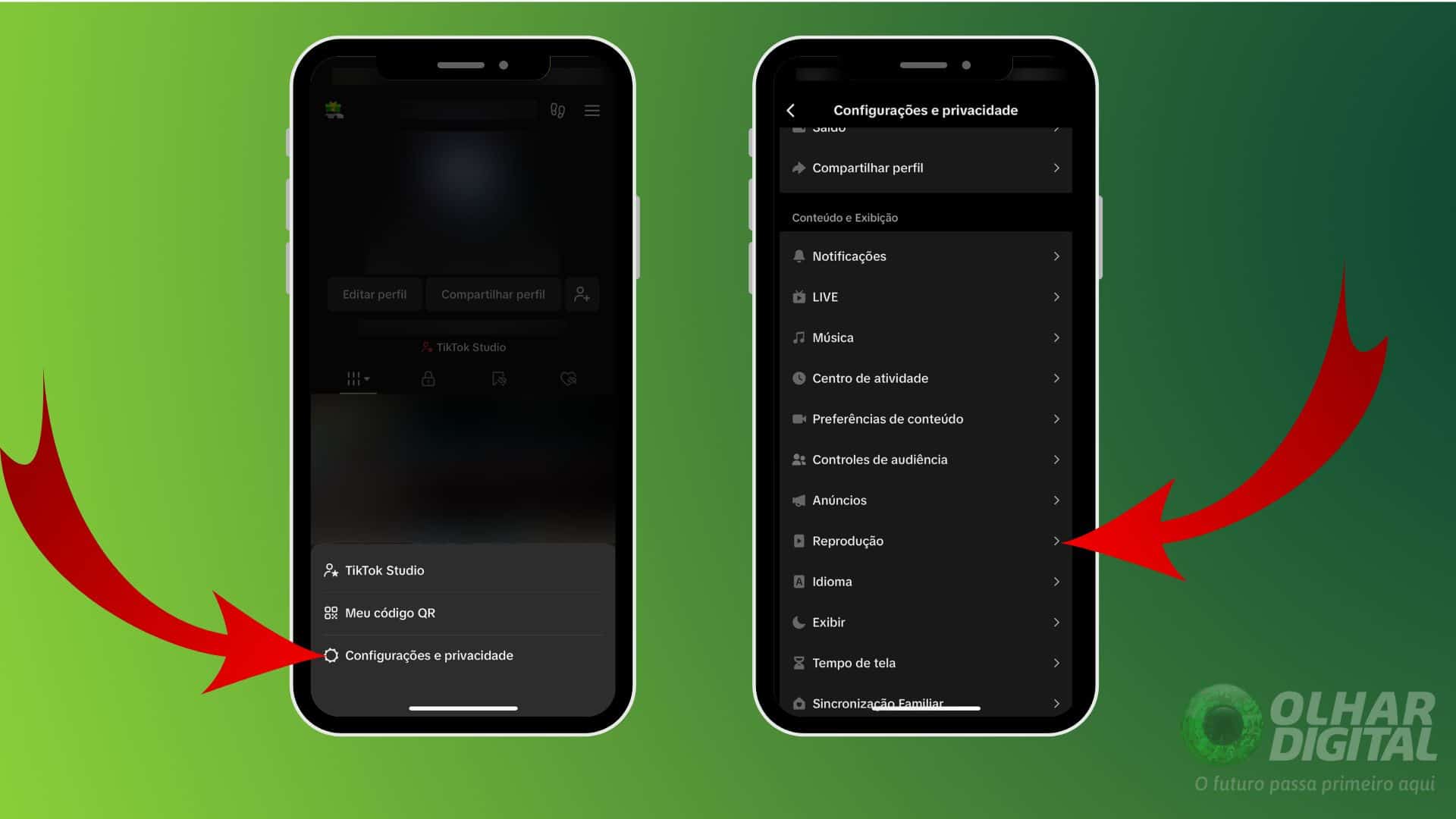 Imagem para ilustrar tutorial de TikTok