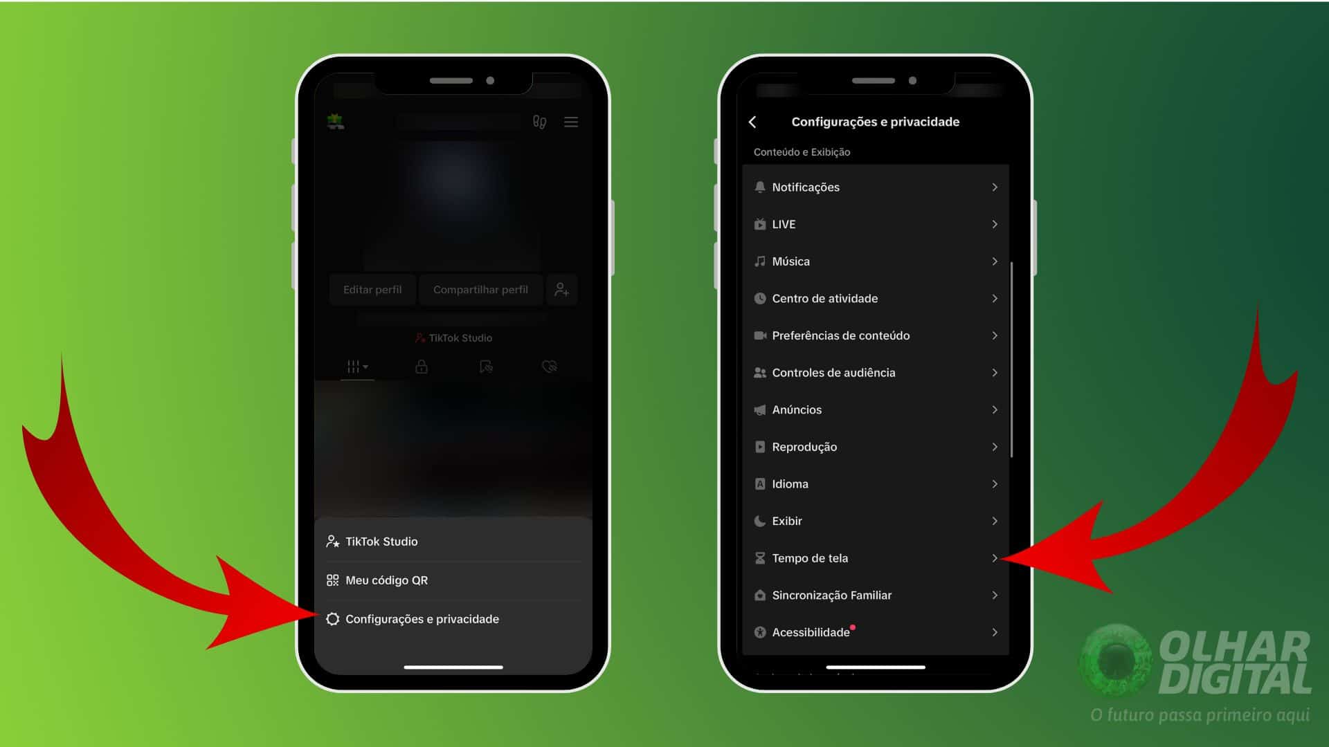 Imagem para ilustrar tutorial de TikTok