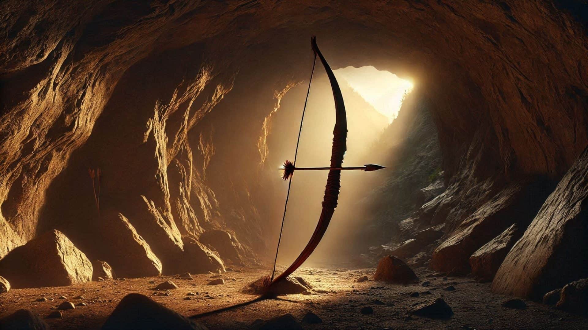 Arco e flecha de 7 mil anos é encontrado na 'Caverna dos Morcegos'