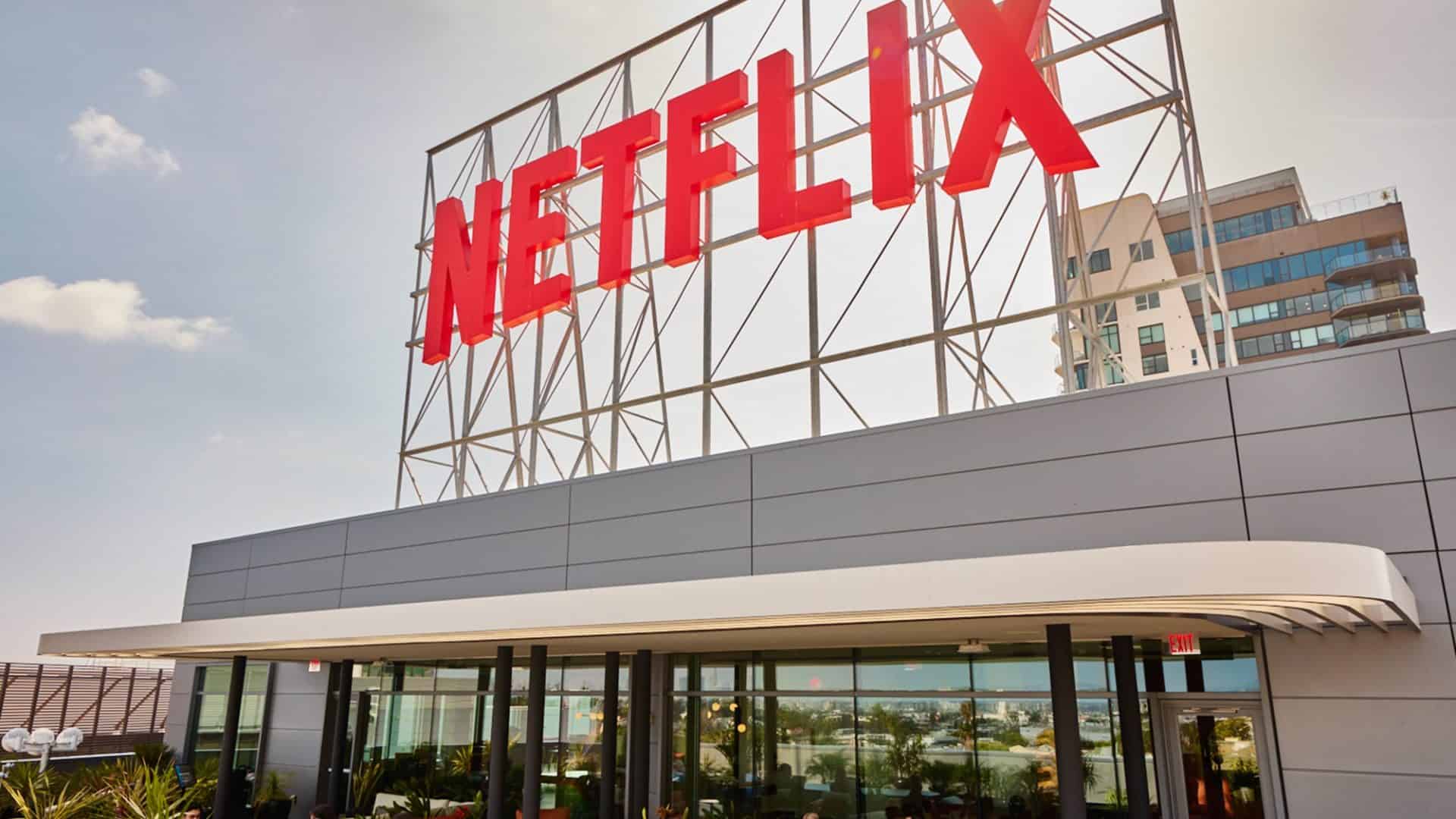 Fachada de um dos escritórios da Netflix