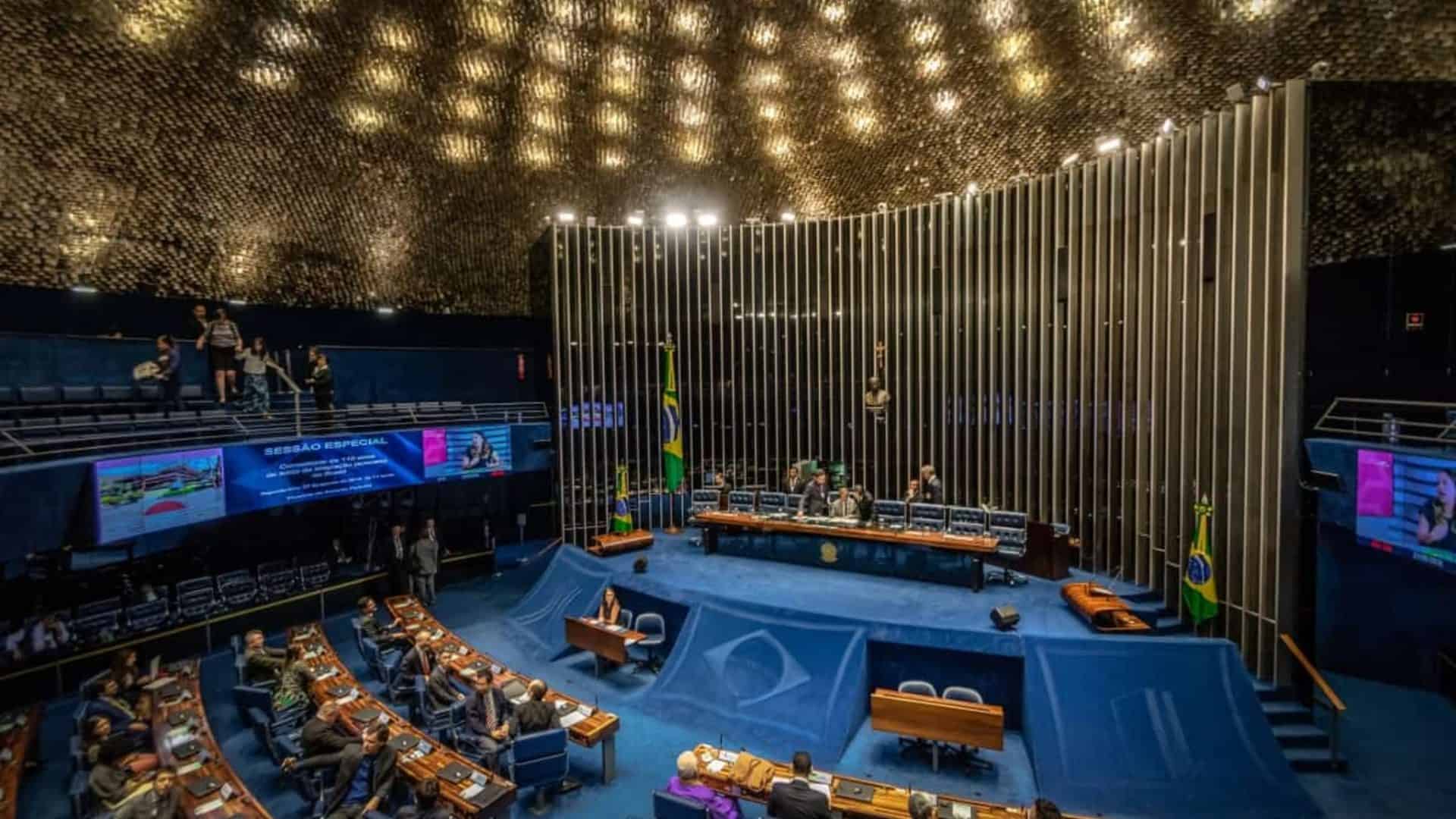 Área interna do Senado Federal