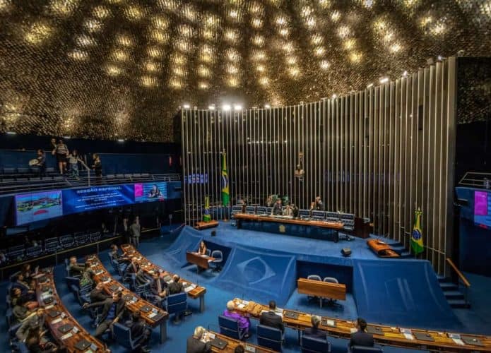Área interna do Senado Federal