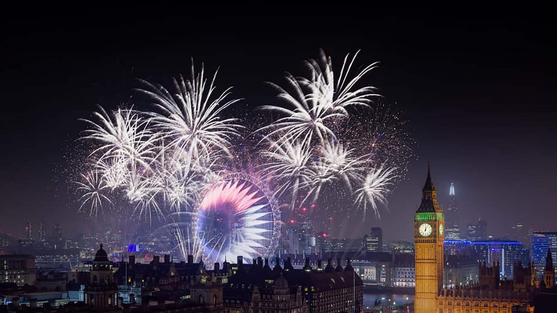 Ano Novo em Londres