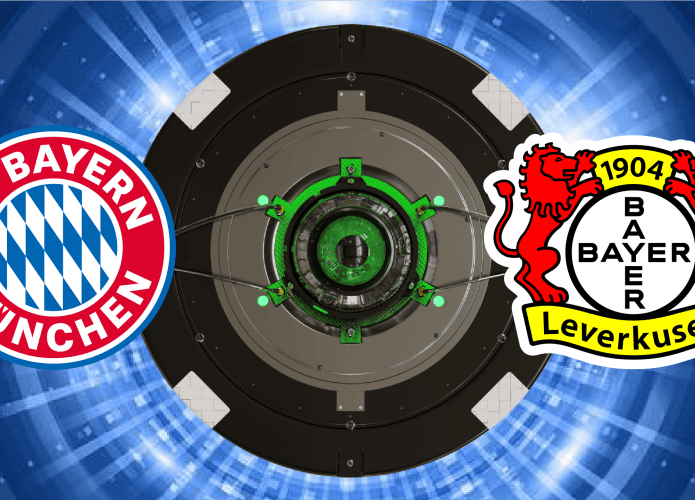 Escudos de Bayern de Munique e Bayer Leverkusen