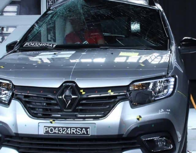 renault em teste de segurança