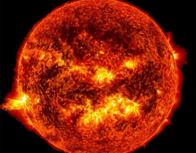 The,Sun,On,The,Black,Background.elements,Of,This,Image,Furnished