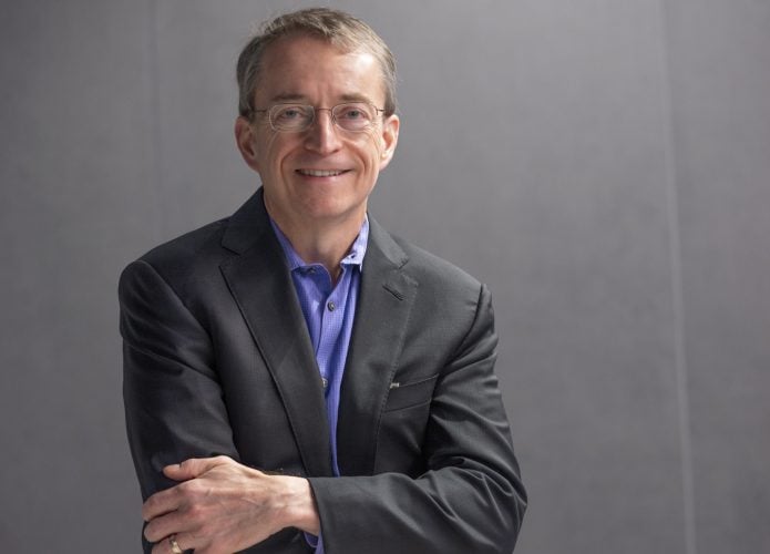 Foto estilo retrato de Pat Gelsinger, CEO da Intel
