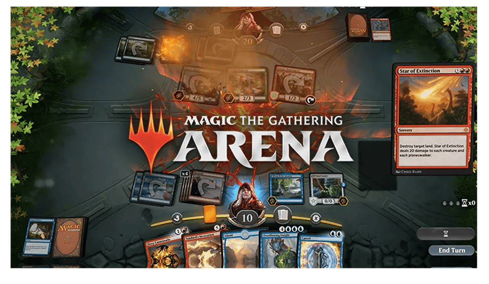 Capa do jogo Magic: The Gathering Arena
