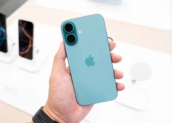 Traseira de um iPhone